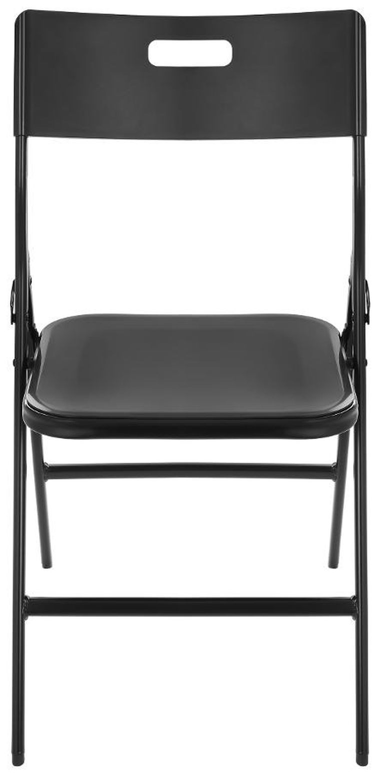 Saska Garden, zestaw cateringowy, turystyczny stół, składany, czarny, 86,5-86,5-71 cm