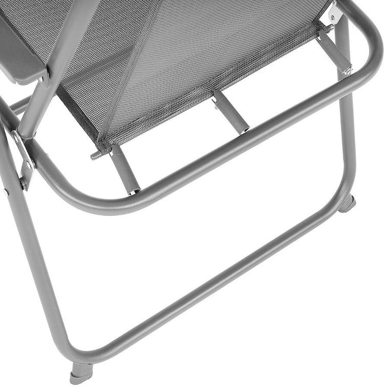 Saska Garden, zestaw mebli ogrodowych, ciemny szary