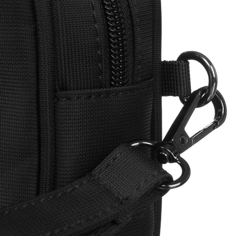 Saszetka do ręki, czarna, Peterson