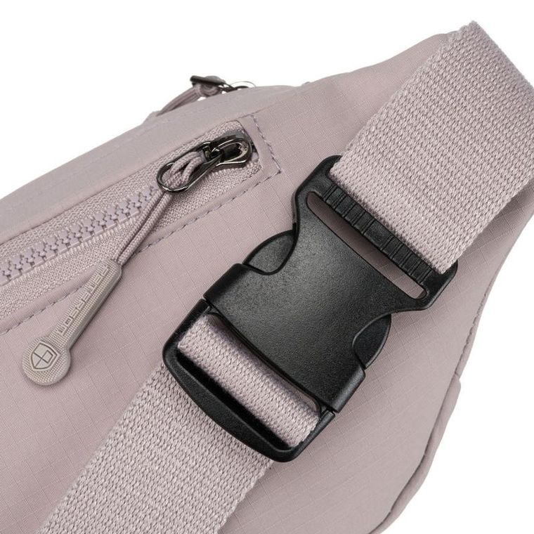 Saszetka na biodro, nerka, fioletowa, Peterson