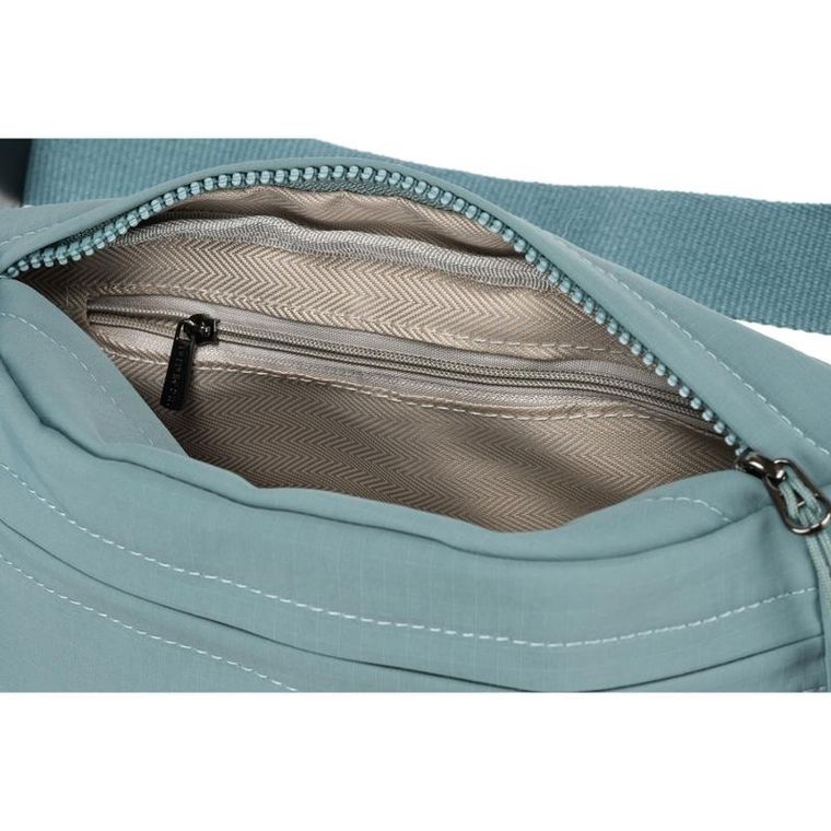 Saszetka na biodro, nerka, niebieska, Peterson