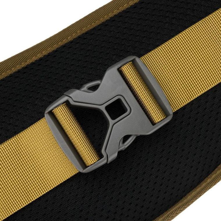 Saszetka na biodro, nerka, żółta, Peterson