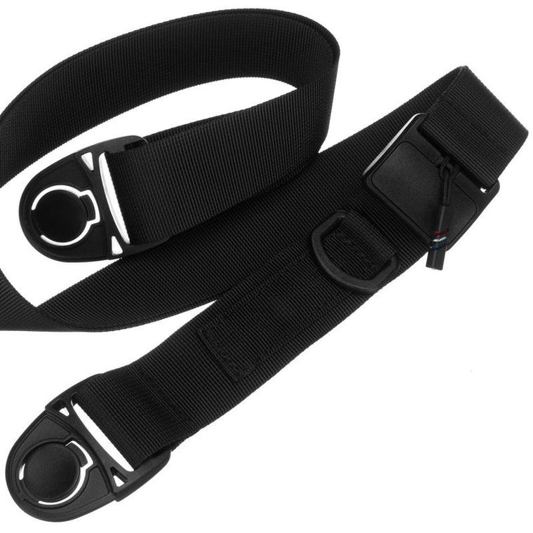 Saszetka sportowa, czarna, Peterson