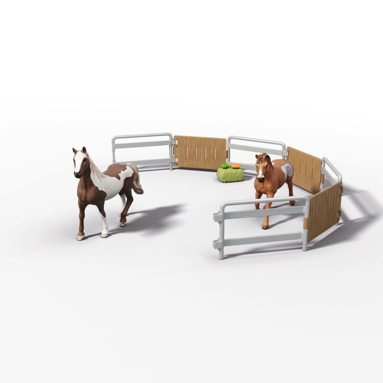 Schleich, Horse Club, Ciężarówka Lakeside z przyczepą, zestaw, 42705