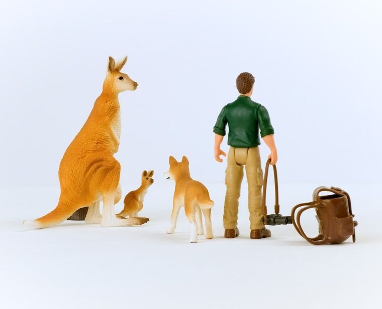 Schleich, Wild Life, Przygody w Australijskiej Głuszy, zestaw, 42550