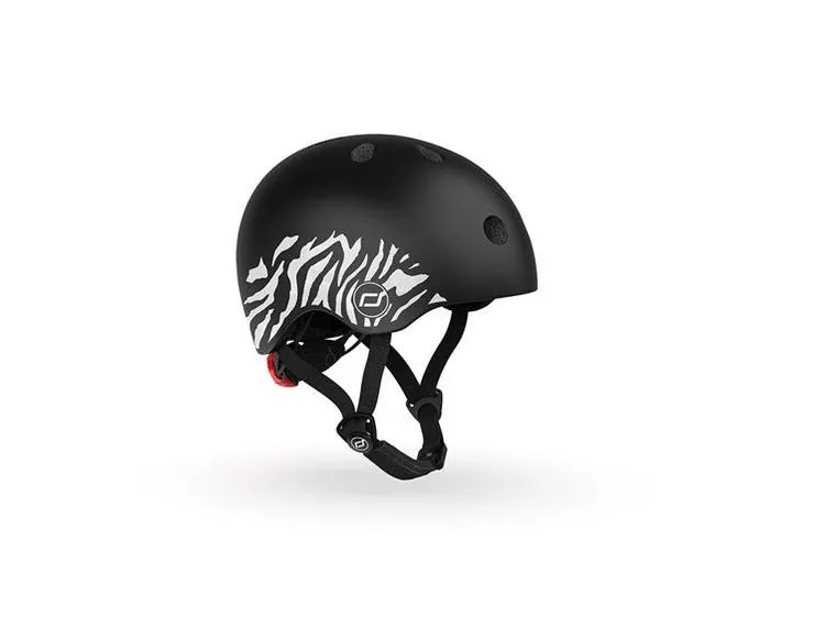 Scoot & Ride, kask, Zebra, rozmiar XXS-S