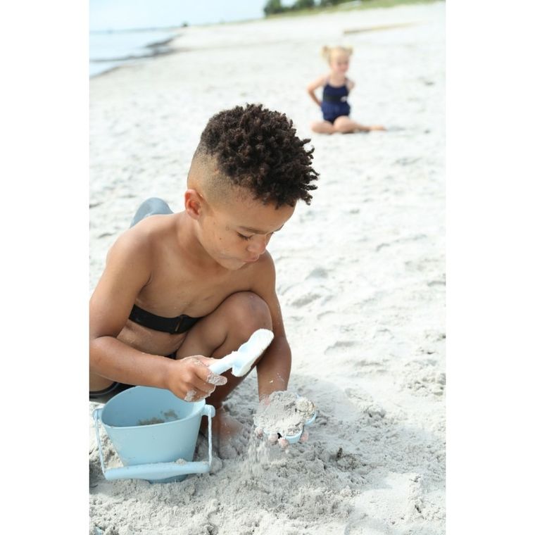 Scrunch, silikonowe foremki do piasku, miętowe, 4 szt.