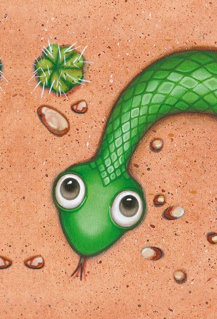 Serpentyna. Kolorowe węże, gra karciana