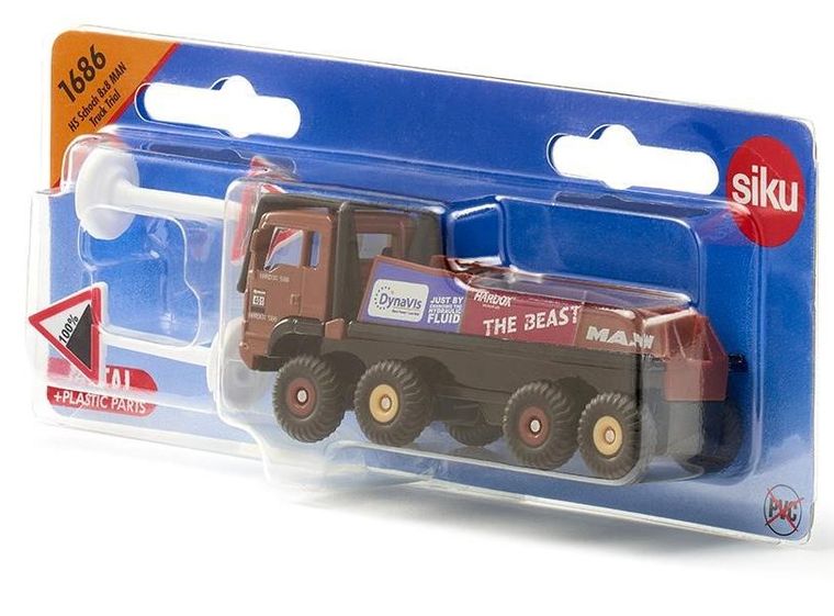 Siku, Ciężarówka MAN HS Schoch 8-8, model pojazdu, 1686