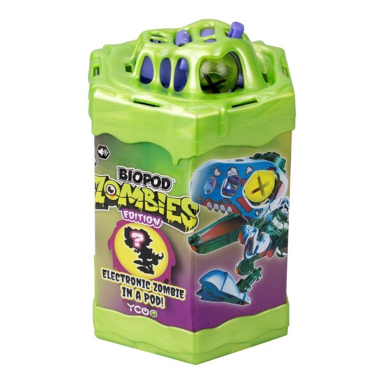 Silverlit, Biopod, Electronic Zombie, dinozaur do składania w kapsule