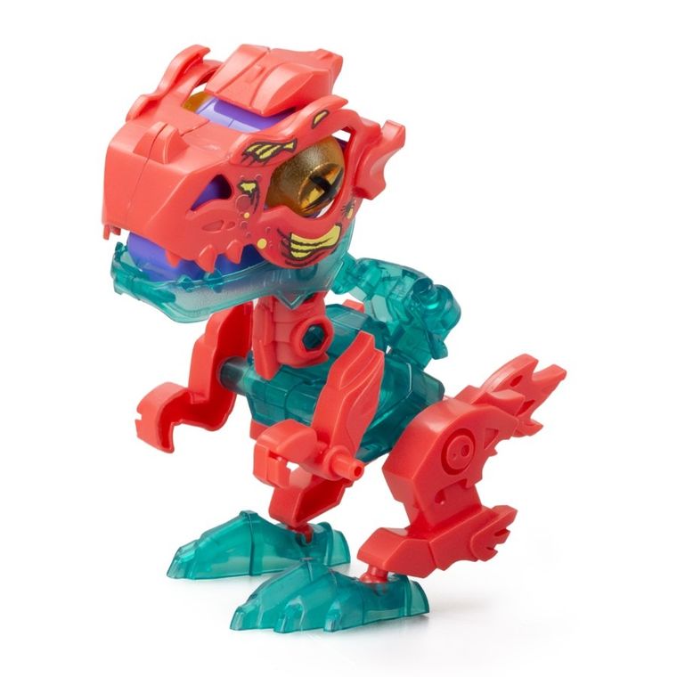 Silverlit, Biopod, Electronic Zombie Duo, dinozaur do składania w kapsule