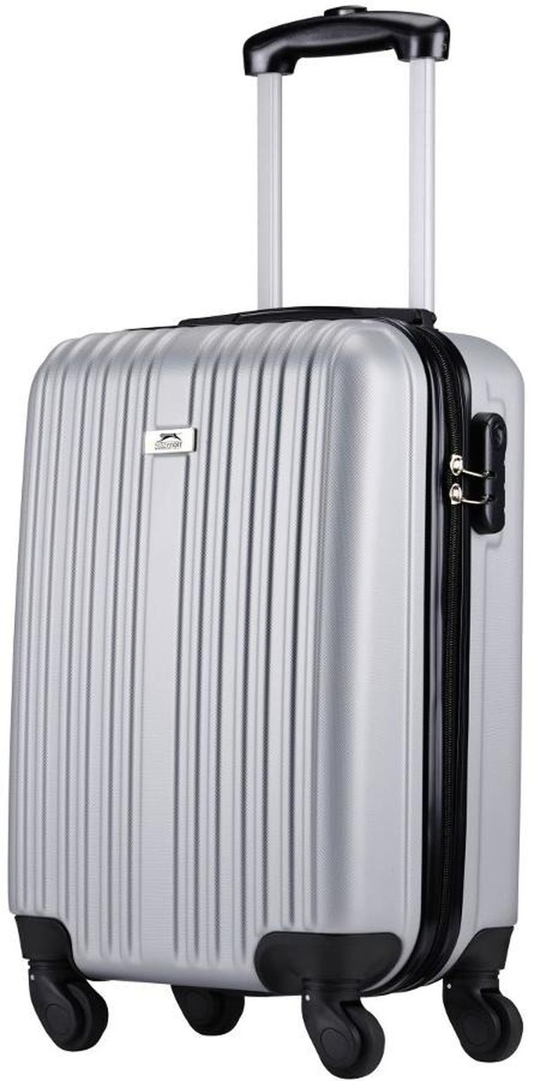 Slazenger, zestaw 2 walizek, 18 i 26 cali, silver