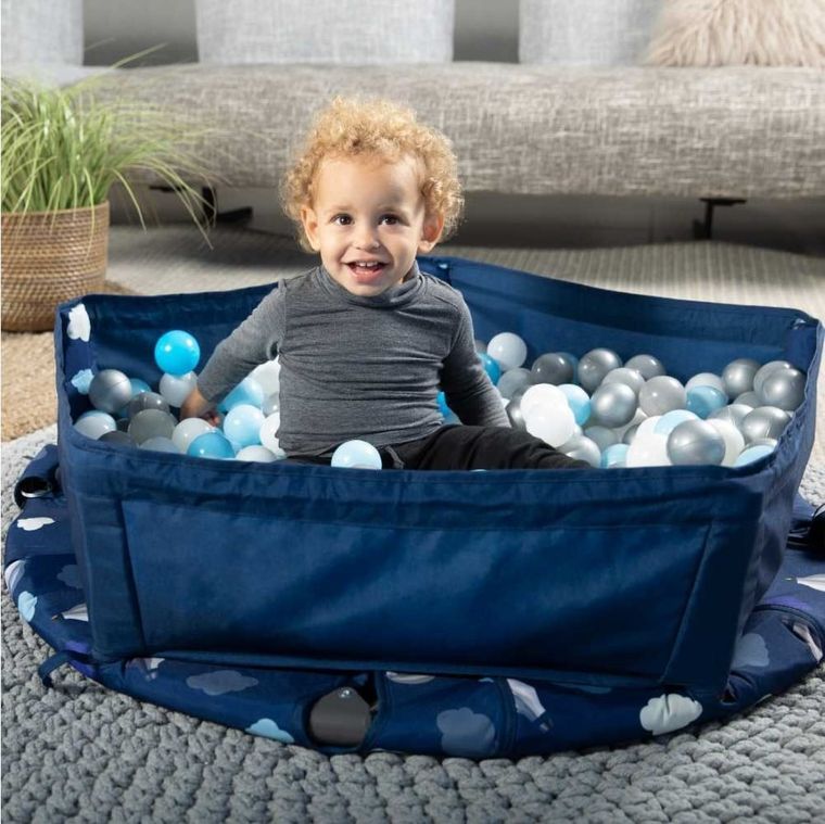 Smart Trike, trampolina składana, suchy basen z piłeczkami 3w1, 90 cm