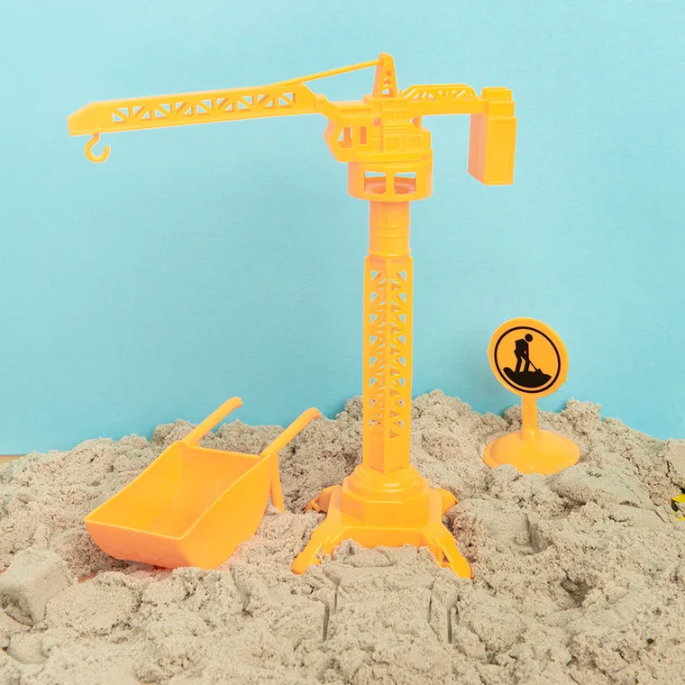 Smiki, Budowa, piasek sensoryczny, masa plastyczna