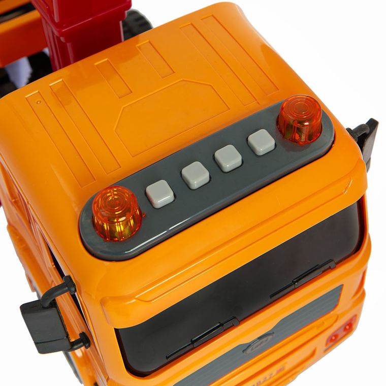 Smiki, Ciężarówka, laweta z podnośnikiem, pojazd, 48,5 cm