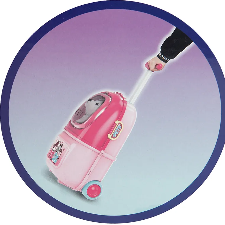 Smiki, Fun Pets, Psiak podróżnik, walizka z maskotką