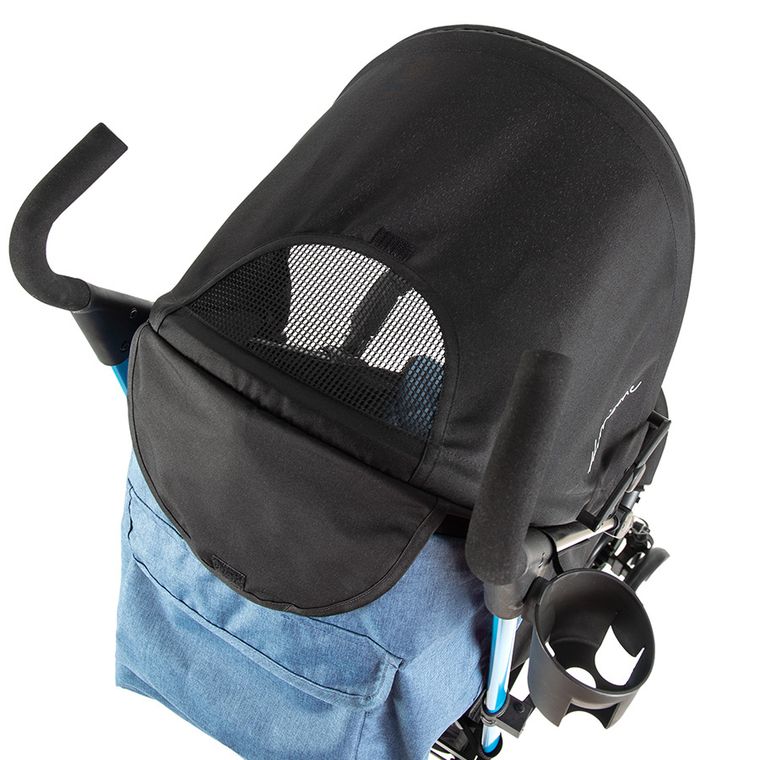 Smiki, Hurricane, wózek spacerowy, niebiesko-czarny