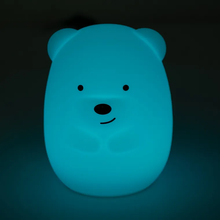 Smiki, Miś, lampka silikonowa LED