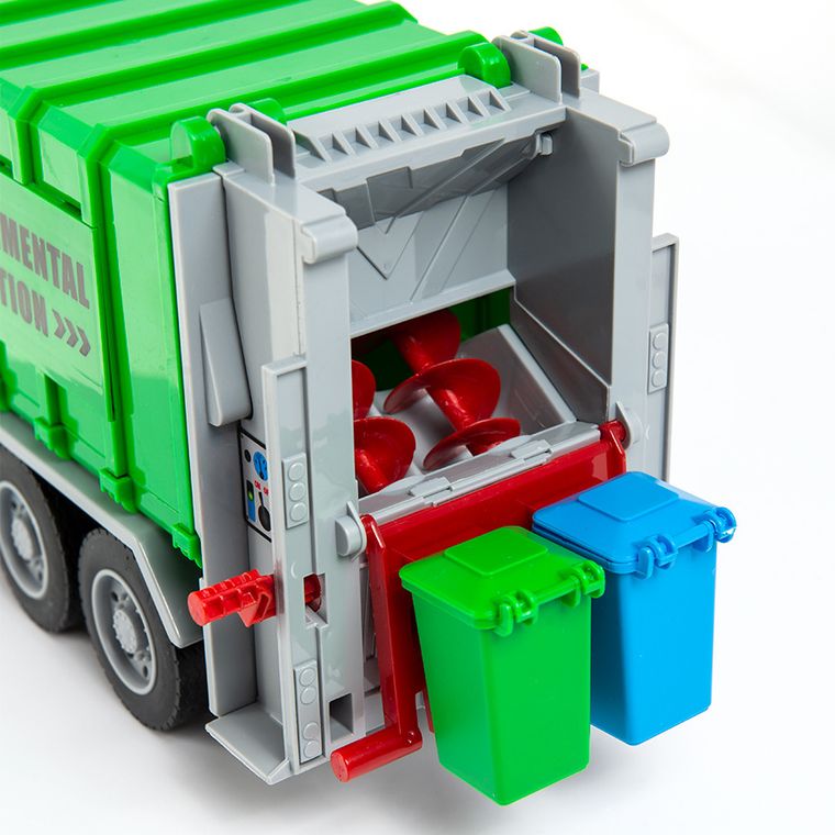 Smiki, Śmieciarka, pojazd, światło i dźwięk