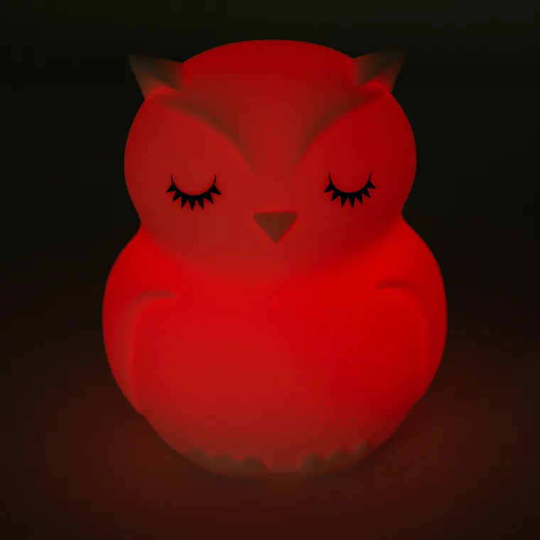 Smiki, Sowa, lampka silikonowa LED