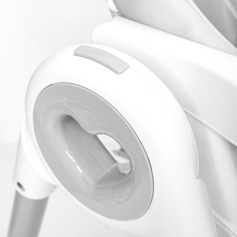 Smiki, Very Bunny, krzesełko do karmienia, szare