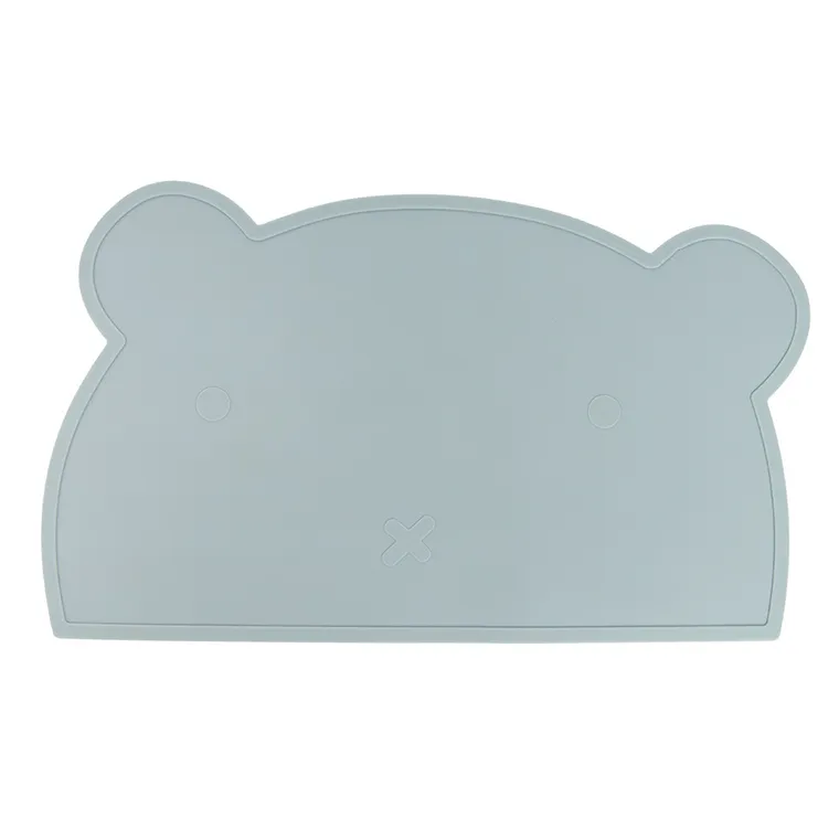 Smiki, Very Bunny, zestaw naczyń silikonowych, niebieski