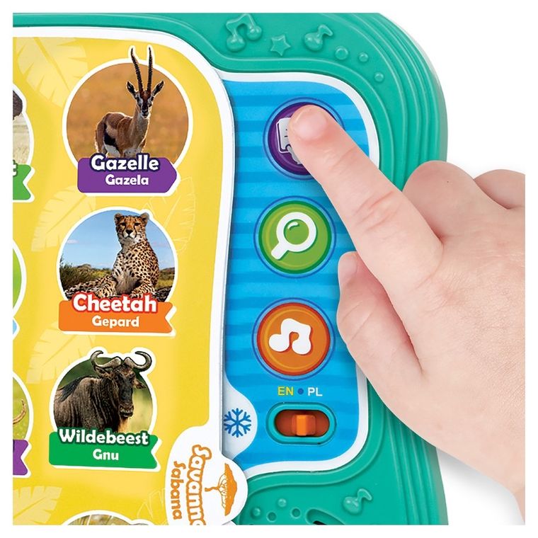 Smily Play, 101 zwierząt, edukacyjna książeczka, zabawka ineraktywna