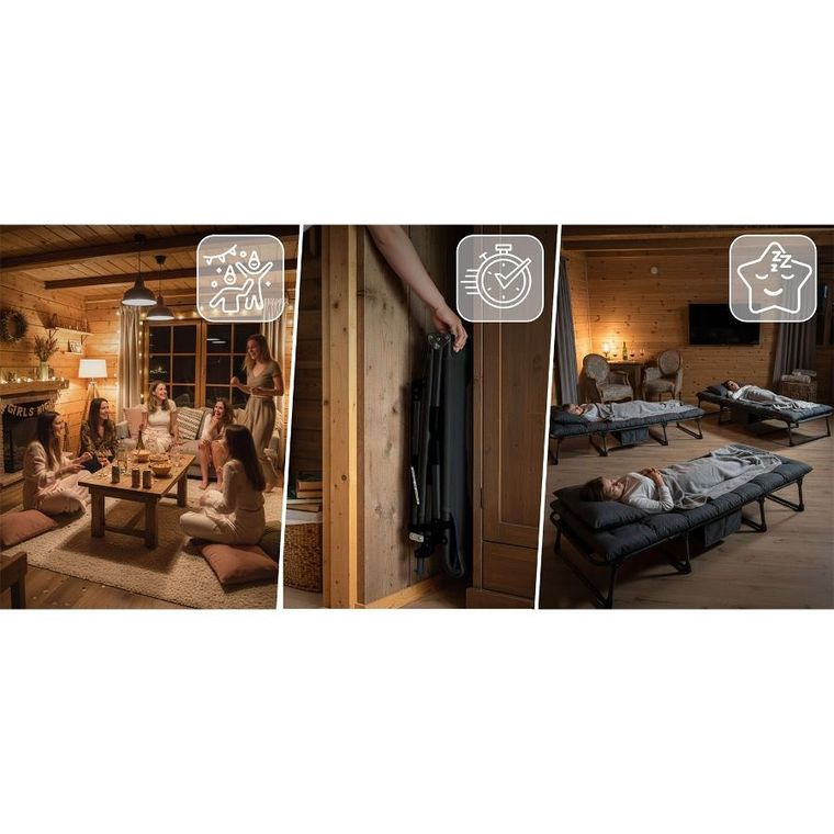 Sofotel, ChillWell Dream, łóżko turystyczne, składane, leżak ogrodowy