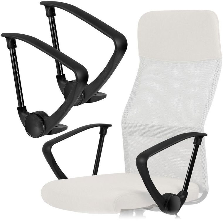 Sofotel, Sydney II, podłokietniki do fotela, czarne, 2 szt.