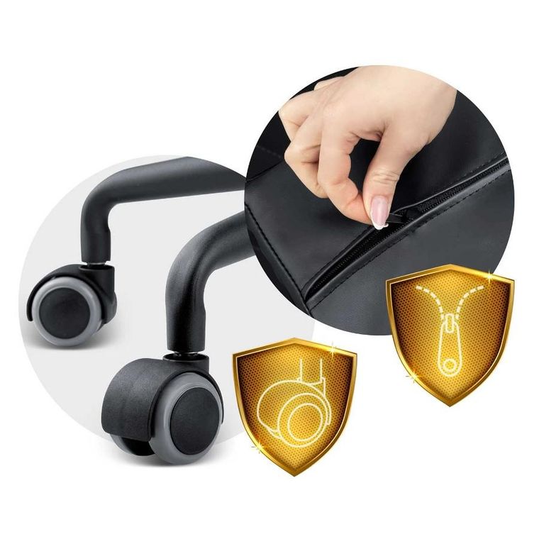 Sofotel, Werona, fotel biurowy, czarny