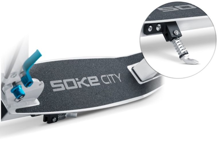 Soke, City, hulajnoga miejska, składana, biała