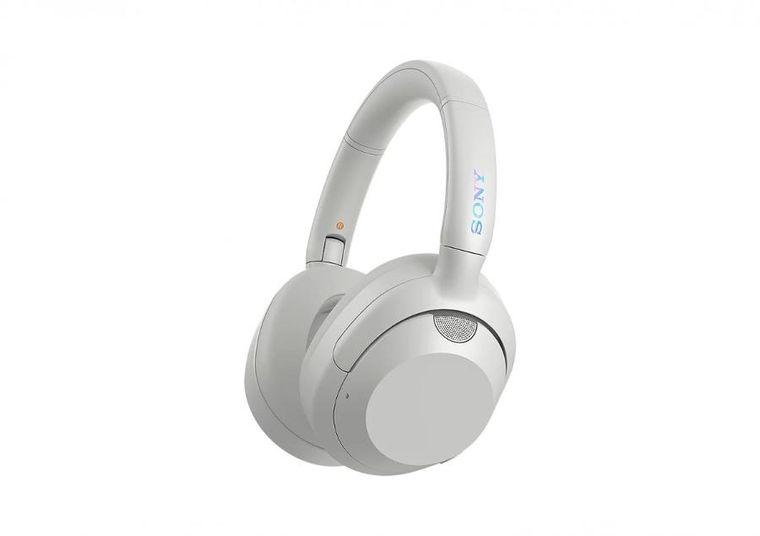 Sony, słuchawki bezprzewodowe, białe