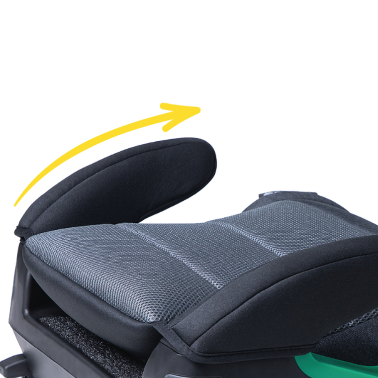 Sorino, Eris, podstawka samochodowa, dark grey, 125-150 cm