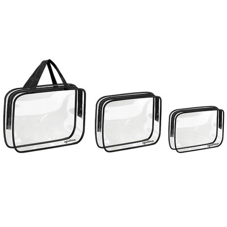 Soulima, kosmetyczka przezroczysta 3w1