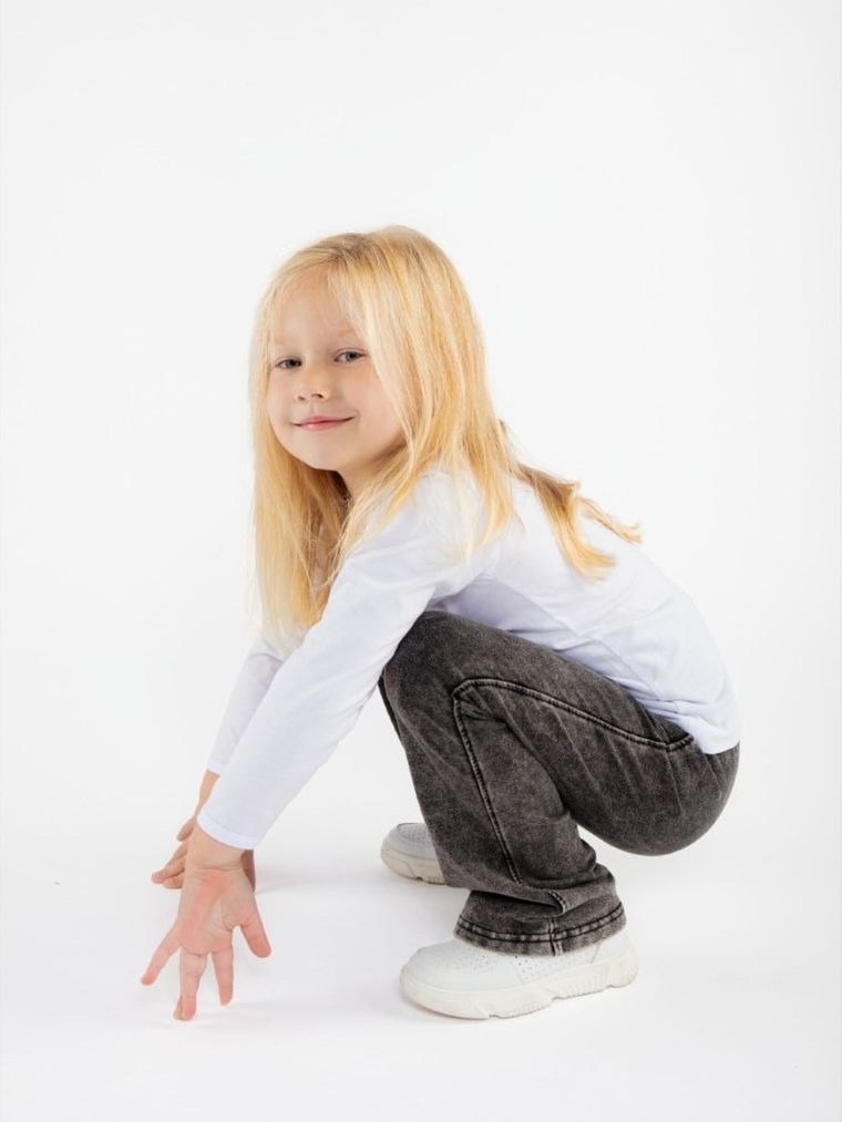 Spodnie materiałowe dziewczęce, dzwony, czarne, Tup Tup