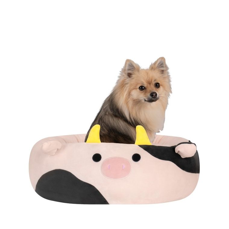 Squishmallows, legowisko dla psa, rozmiar L, 76 cm, Connor The Cow