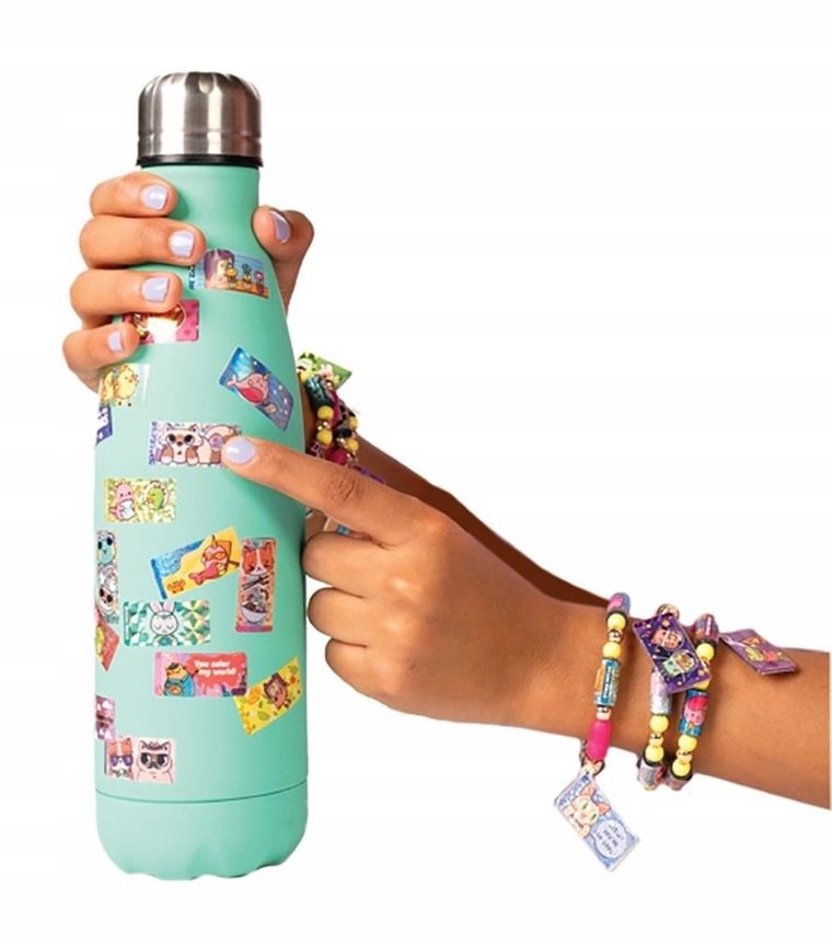 Sticki Rolls, Bransoletki z rolkami, bransoletka z naklejkami, 70 szt.