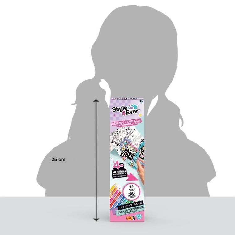 Style4Ever, Projekt Deko, Rolka do dekorowania, zestaw kreatywny