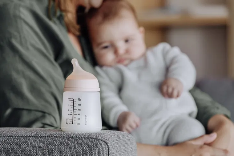 Suavinex, Zero Zero, butelka do karmienia, przepływ adaptacyjny, 180 ml