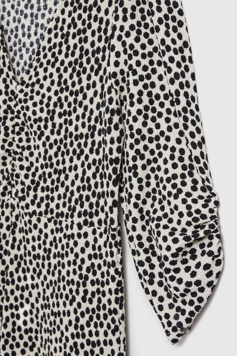 Sukienka damska, beżowa, Moodo