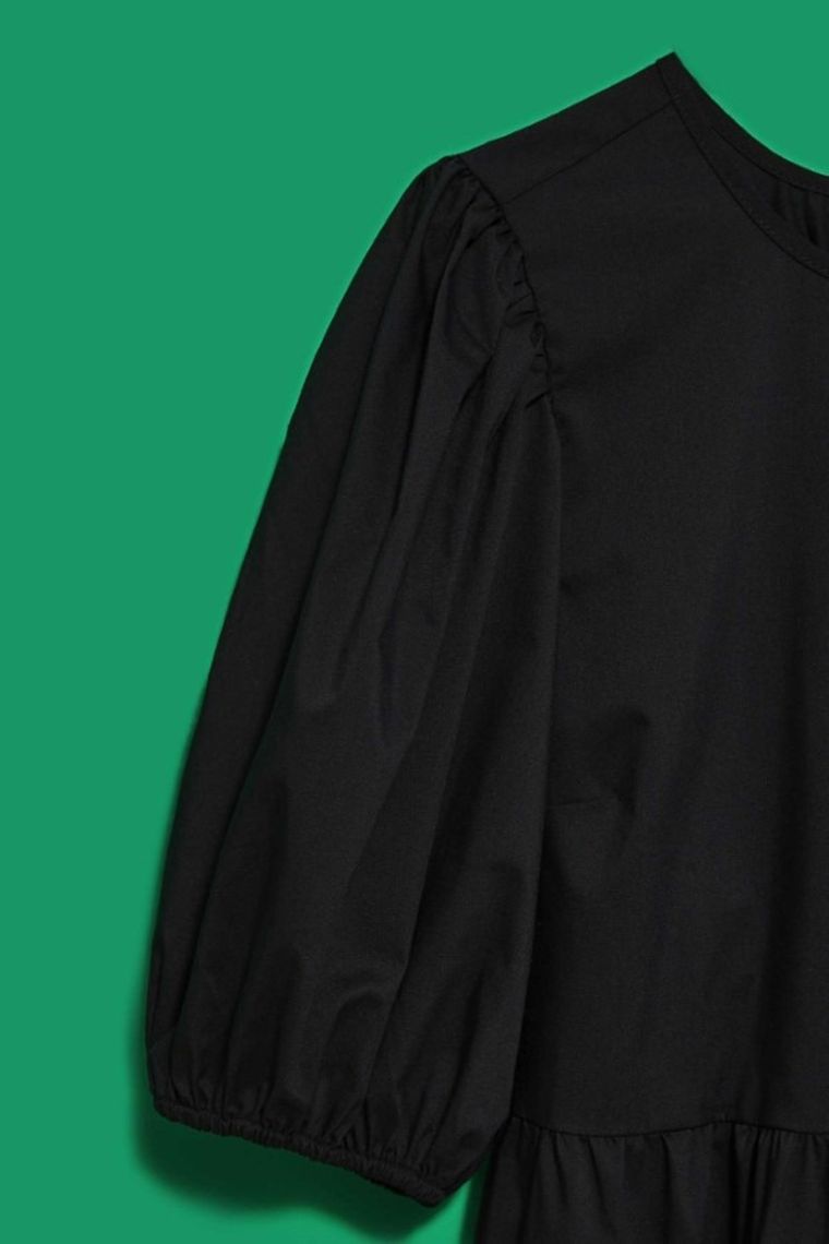 Sukienka damska, czarna, Moodo