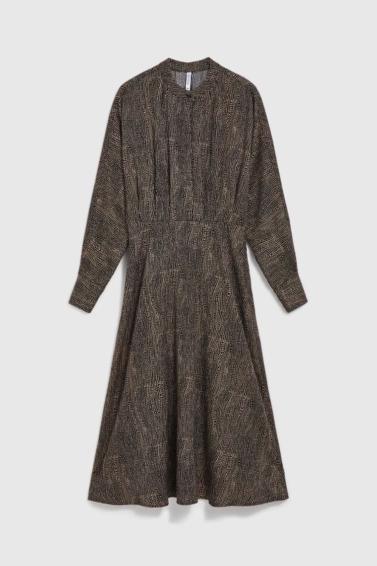 Sukienka damska, czarna, Moodo