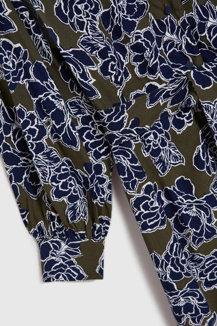 Sukienka damska, khaki, Moodo