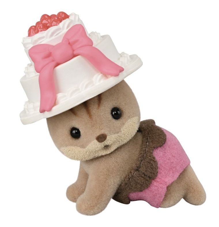 Sylvanian Families, Cake party, saszetka z figurką niespodzianką, 5765, 1 szt.