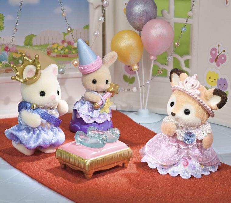 Sylvanian Families, Małe księżniczki, figurki z akcesoriami, 5818