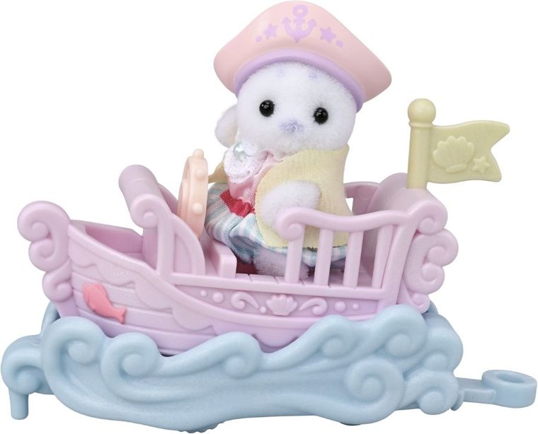 Sylvanian Families, Morskie pojazdy w parku rozrywki, zestaw z figurkami, 5820