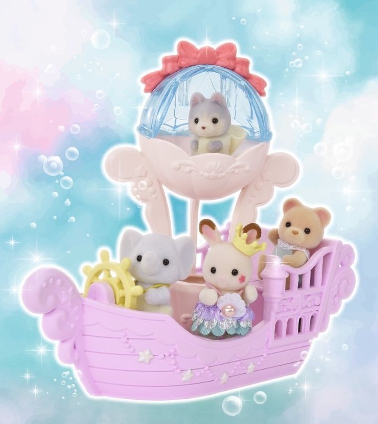 Sylvanian Families, Pałac małych Syrenek, zestaw figurek, 5701