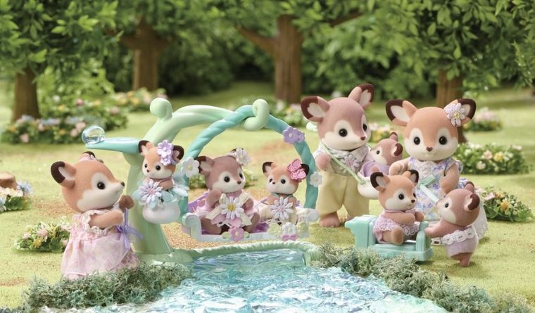Sylvanian Families, Rodzina Jelonków, zestaw figurek, 5799
