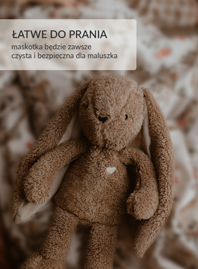 Szumisie, Szumiś Królik z lampką 5w1, brązowy, 30 cm