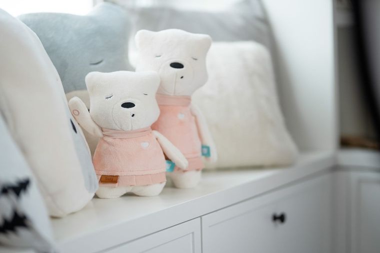 Szumisie, Szumiś Suzy, maskotka z mechanizmem szumiącym, różowa